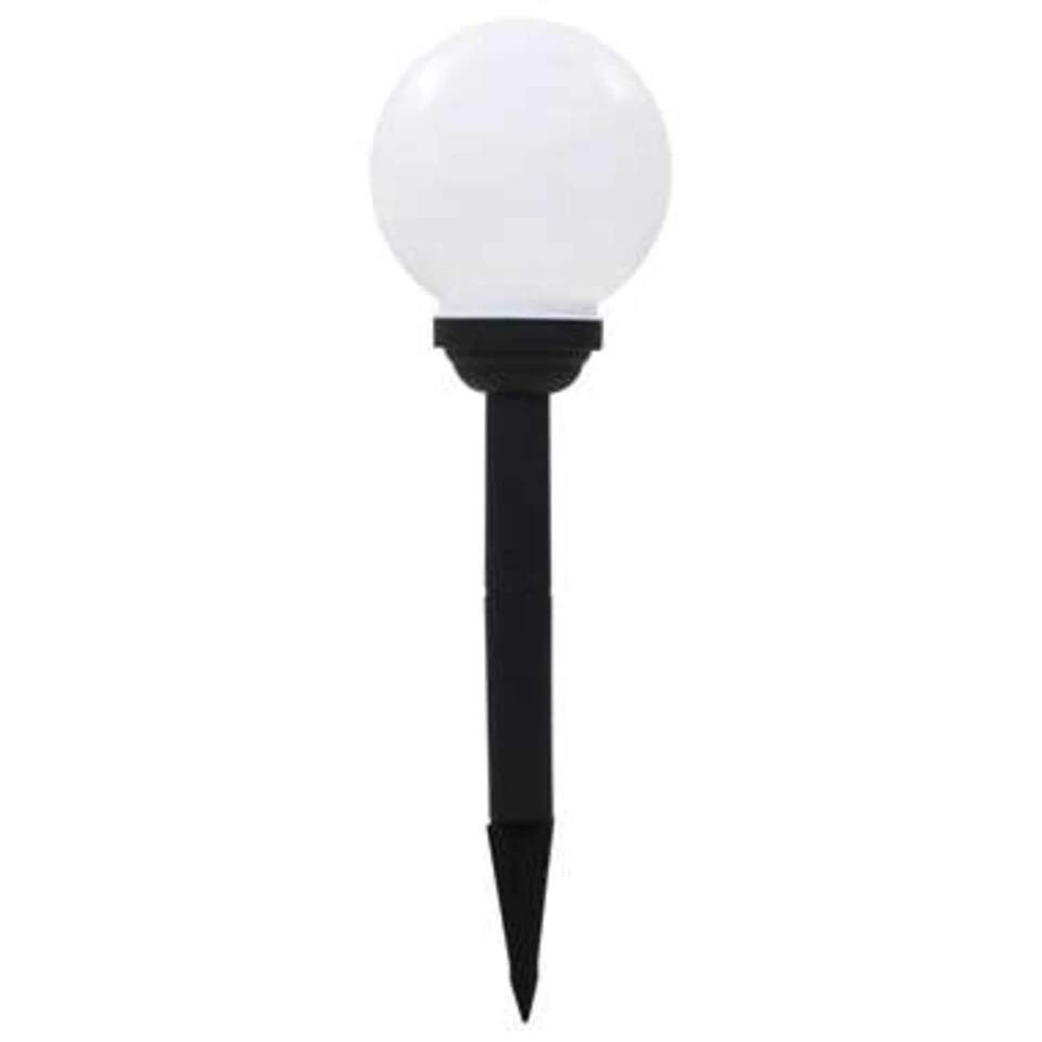 VidaXL Solarlampen 6 St LED Rond 20 Cm RGB 4 VidaXL Solarlampen 6 St LED Rond 20 Cm RGB - Afbeelding 2