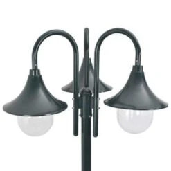 VidaXL Paalverlichting Tuin E27 220 Cm Aluminium Donkergroen 3-delig -Winkel Voor Woonverlichting 0bec6a34a85441cab0a16348e8d1b49d