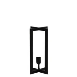 Tafellamp Mace - Zwart - 25x21x40cm -Winkel Voor Woonverlichting 1000008646 0111