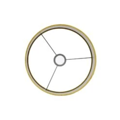 Lampenkap Cilinder Velours - Dusty Gold - Ø30x21cm -Winkel Voor Woonverlichting 1000008711 0110