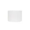 Cilinder Lampenkap Polycotton - Wit - Ø30x21cm -Winkel Voor Woonverlichting 1000008715