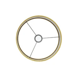 Lampenkap Cilinder Velours - Dusty Gold - Ø40x30cm -Winkel Voor Woonverlichting 1000008717 0111