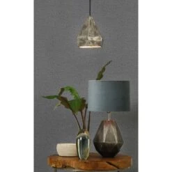 Cilinder Lampenkap Velours - Dusty Blue - Ø30x21cm 8 Cilinder Lampenkap Velours - Dusty Blue - Ø30x21cm -Winkel Voor Woonverlichting 1000008800 0110