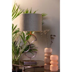 Lampenkap Cilinder Vandy - Olive - Ø40x30cm -Winkel Voor Woonverlichting 1000008807 0110