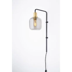 Wandlamp Lekar - Antiek Brons - 32x16x57cm -Winkel Voor Woonverlichting 1000008820 0110