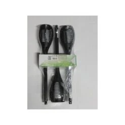 Merkloos Tuinfakkels - 3 Stuks - Solar Tuinverlichting - Vlameffect - 58 Cm -Winkel Voor Woonverlichting 1000009983 0102