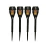Halloween - Lumineo Tuinfakkels - 4 Stuks - Solar - Zwart - Vlameffect - 27 Cm