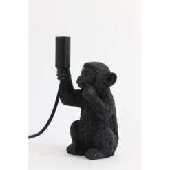 Tafellamp Monkey - Zwart - 13x12,5x23,5cm -Winkel Voor Woonverlichting 1000014037 0111