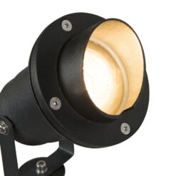 QAZQA Tuinspot-prikspot Zwart Incl. Snoer En Stekker IP65 - Done -Winkel Voor Woonverlichting 1000014964 0103