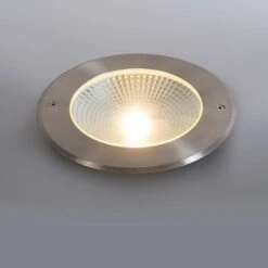 QAZQA Moderne Grondspot Aluminium Incl. LED 20W - Bridge -Winkel Voor Woonverlichting 1000014974 0101