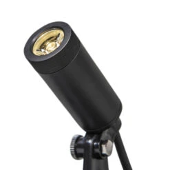 QAZQA Set Van 4 Prikspots Zwart Incl. LED IP68 - Garly -Winkel Voor Woonverlichting 1000014985 0101