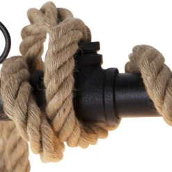 QAZQA IndustriÃ«le Hanglamp Zwart 6-lichts - Plural -Winkel Voor Woonverlichting 1000014995 0101