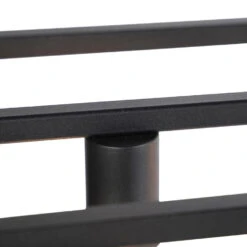 QAZQA Moderne Rechthoekige Hanglamp Zwart 5-lichts - Cage 7 QAZQA Moderne Rechthoekige Hanglamp Zwart 5-lichts - Cage -Winkel Voor Woonverlichting 1000015022 0101