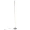 QAZQA Moderne Vloerlamp LED Chroom - Line-up -Winkel Voor Woonverlichting 1000015052