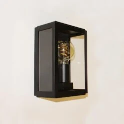 Artdelight Buitenlamp Rowin - 1 Lichts - 11 X25.2 Cm - Zwart -Winkel Voor Woonverlichting 1000016525 0102