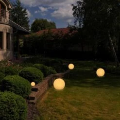 Ylumen Buitenlamp Globe - 1 Lichts - 30 X30 Cm - Wit -Winkel Voor Woonverlichting 1000016533 0102