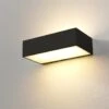 Artdelight Wandlamp Eindhoven L 18 Cm Zwart -Winkel Voor Woonverlichting 1000016536