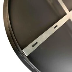 Ylumen Plafondplaat Ø - 50 X3.5 Cm - Zwart -Winkel Voor Woonverlichting 1000016539 0102