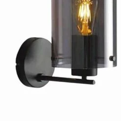 Freelight Wandlamp Ventotto - 1 Lichts - 22 X33 Cm - Zwart -Winkel Voor Woonverlichting 1000016600 0101