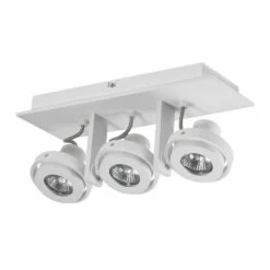 Artdelight Spot Meist - 3 Lichts - 34.5 X15 Cm - Wit