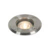 QAZQA Buiten Grondspot Staal 11cm IP67 - Basic Round -Winkel Voor Woonverlichting 1000017678