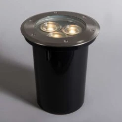 QAZQA Grondspot Staal RVS IP67 - Tribus 8 QAZQA Grondspot Staal RVS IP67 - Tribus -Winkel Voor Woonverlichting 1000017679 0102