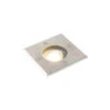 QAZQA Moderne Grondspot Staal 13,5 Cm IP67 - Basic Square -Winkel Voor Woonverlichting 1000017680
