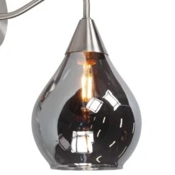 Highlight Wandlamp Cambio - 1 Lichts - 22 X27 Cm - Mat Chroom -Winkel Voor Woonverlichting 1000021344 0101