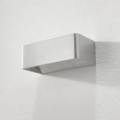 Artdelight Wandlamp Mainz - 2 Lichts - 10 X7 Cm - Aluminium -Winkel Voor Woonverlichting 1000021345 0101