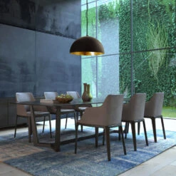 Steinhauer Hanglamp Semicirkel - 1 Lichts - 50x180 Cm - Zwart -Winkel Voor Woonverlichting 1000022862 0102