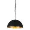 Steinhauer Hanglamp Semicirkel - 1 Lichts - 50x180 Cm - Zwart -Winkel Voor Woonverlichting 1000022862