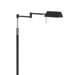 Mexlite Vloerlamp - 1 Lichts - 52x146 Cm - Zwart -Winkel Voor Woonverlichting 1000023032 0101