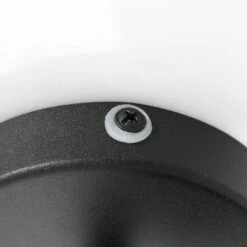 Mexlite Spot Upround - 1 Lichts - 10x12 Cm - Zwart -Winkel Voor Woonverlichting 1000023179 0102