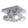 Steinhauer Spot Quatro - 4 Lichts - 24x15 Cm - Staal 1 Steinhauer Spot Quatro - 4 Lichts - 24x15 Cm - Staal -Winkel Voor Woonverlichting 1000023188