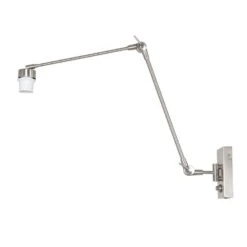 Steinhauer Wandlamp Prestige - 1 Lichts - 80x45 Cm - Staal