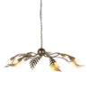 QAZQA Vintage Hanglamp 6-lichts Goud - Botanica 2 QAZQA Vintage Hanglamp 6-lichts Goud - Botanica -Winkel Voor Woonverlichting 1000031835
