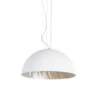 QAZQA Moderne Hanglamp Wit 50 Cm - Magna -Winkel Voor Woonverlichting 1000031836