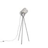 QAZQA Industriële Vloerlamp Tripod Staal Zwart - Bliss Vefa -Winkel Voor Woonverlichting 1000031871