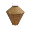 Lumiz Solar Buitenlampion Sashiko Diamond - Solar Tuinverlichting - 28 Cm - Goud