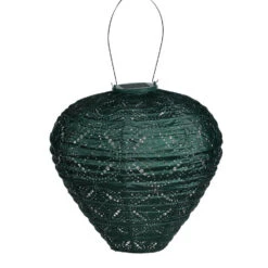 Lumiz Solar Lampion Mandela Balloon - Solar Tuinverlichting - 30 Cm - Groen