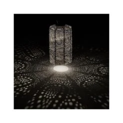 Lumiz Solar Lampion Paisley Cylinder - Solar Tuinverlichting - 18 Cm - Roze -Winkel Voor Woonverlichting 1000033370 0110