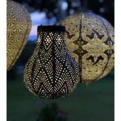 Lumiz Solar Buitenlampion Occult Bulb - Solar Tuinverlichting - 16 Cm - Goud -Winkel Voor Woonverlichting 1000034312 0110