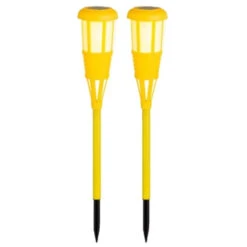 Lumineo Tuinfakkel - Solar - Geel - 61 Cm -Winkel Voor Woonverlichting 1000043578 0103