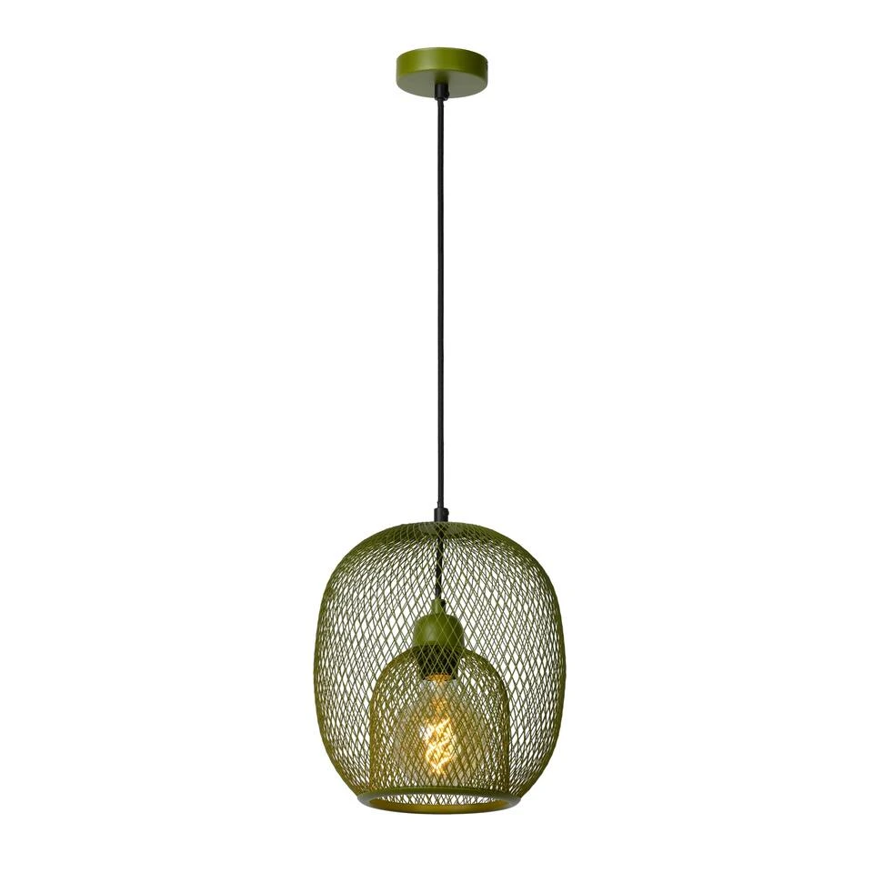 Lucide JERREL Hanglamp - Groen 3 Lucide JERREL Hanglamp - Groen