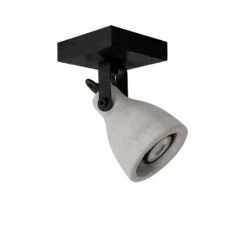Lucide CONCRI-LED Plafondspot - Zwart -Winkel Voor Woonverlichting 1000045057 0102