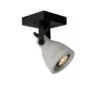 Lucide CONCRI-LED Plafondspot - Zwart 1 Lucide CONCRI-LED Plafondspot - Zwart -Winkel Voor Woonverlichting 1000045057