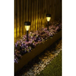 Luxform Montpellier Markeringslampt Set Van 4 - 5LM - Solar -Winkel Voor Woonverlichting 1000045962 0102