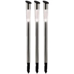 Bellatio Design Prikspot - Solar - RVS - 70 Cm -Winkel Voor Woonverlichting 1000045963 0102