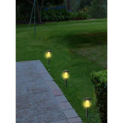 Lumineo Prikspot - Solar - 2 Stuks - Zwart - 32 Cm -Winkel Voor Woonverlichting 1000046132 0102