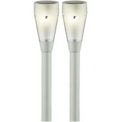 Lumineo Prikspot - Solar - Zilverkleurig - 32 Cm -Winkel Voor Woonverlichting 1000046136 0103